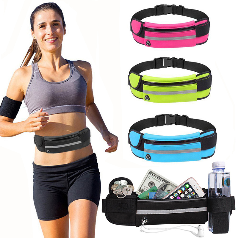 Women'S Exercise Accessories - กีฬา Fanny Pack ผู้หญิงวิ่งเอวกระเป๋าเข็มขัดผู้ชายกระเป๋าโทรศัพท์ยิมกระเป๋า Water Hydration