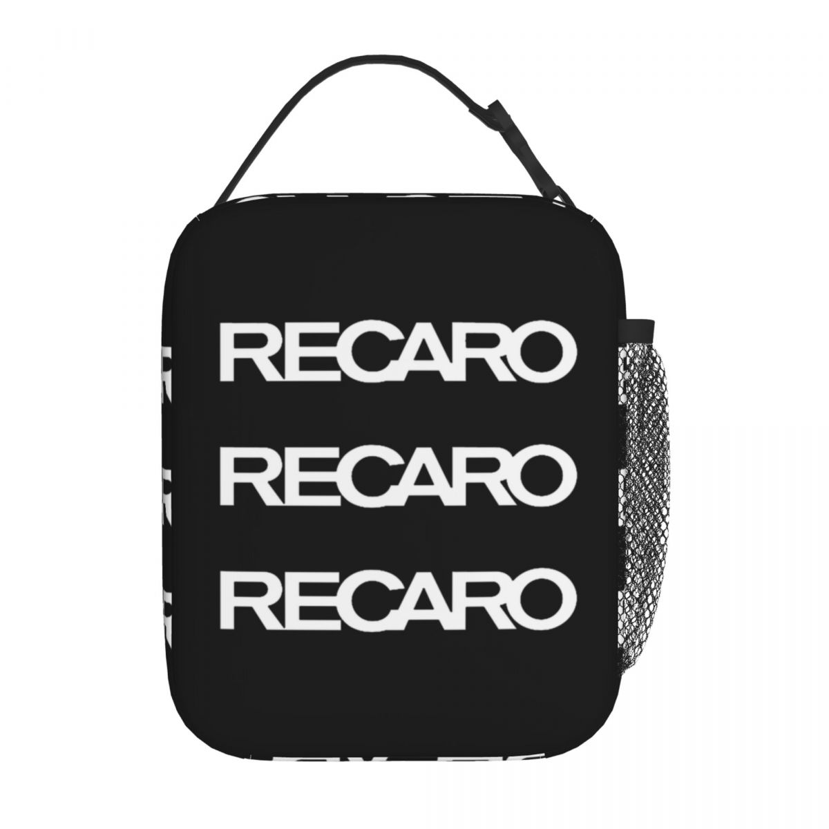 Women Accessories Logo - กระเป๋าใส่อาหารกลางวันแบบมีฉนวนลายโลโก้ R-Recaros สำหรับผู้หญิง กล่องอาหารกลางวันเก็บความร้อนแบบใช้ซ้ำได้ สำหรับทำงาน โรงเรียน