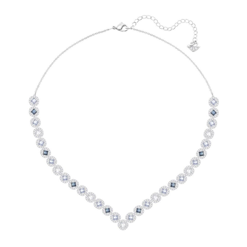 Layered Necklace Set - สร้อยคอรูปพัดหัวใจนกแก้วน่ารักสองชั้นคุณภาพสูง ประดับด้วยจี้รูปใบโคลเวอร์สี่แฉก ของขวัญวันวาเลนไทน์ ปี 2026