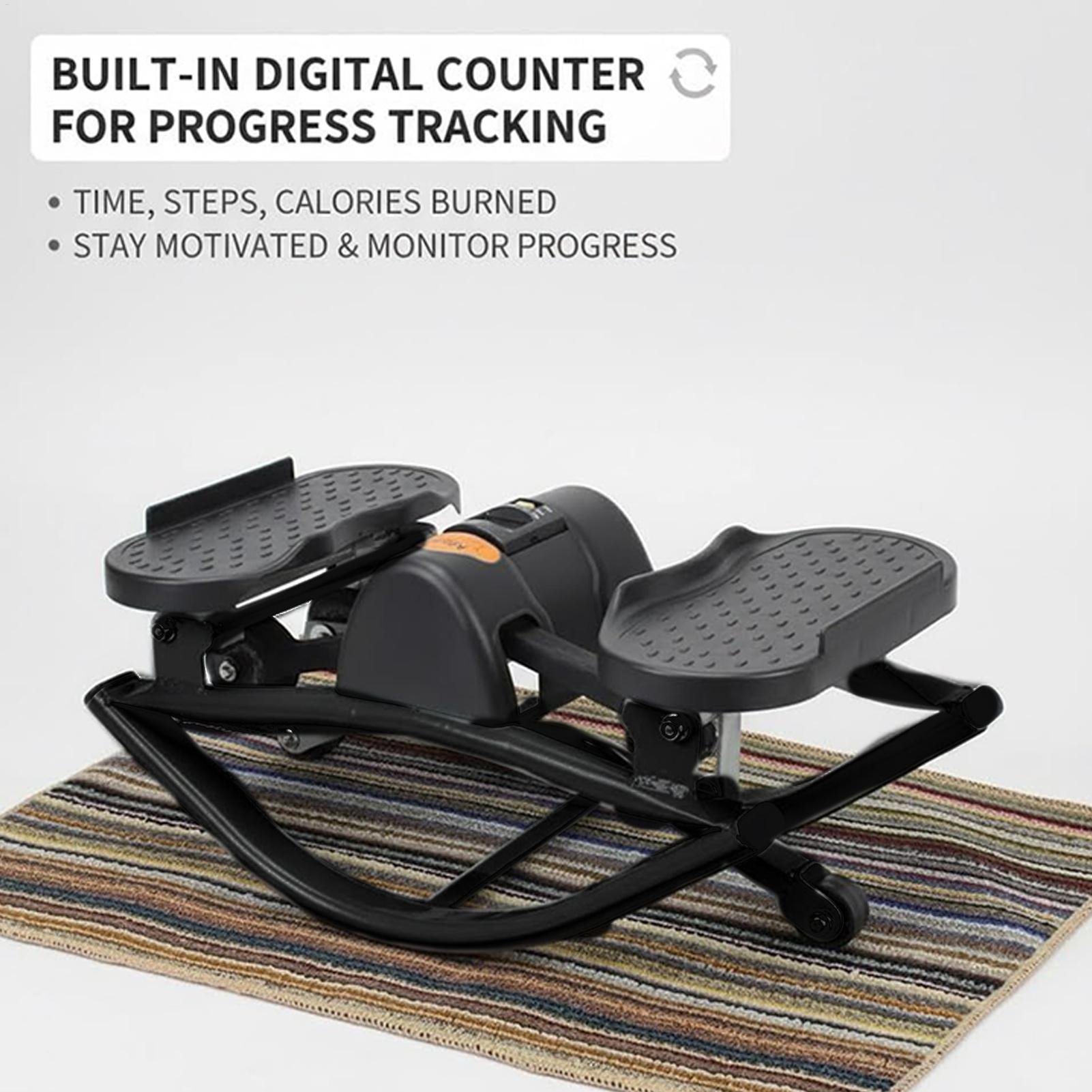 Women'S Exercise Accessories - เครื่องออกกำลังกายแบบสเต็ปเปอร์แบบพกพา เงียบ สำหรับใช้ในบ้าน อพาร์ทเมนต์ หอพัก สำนักงาน