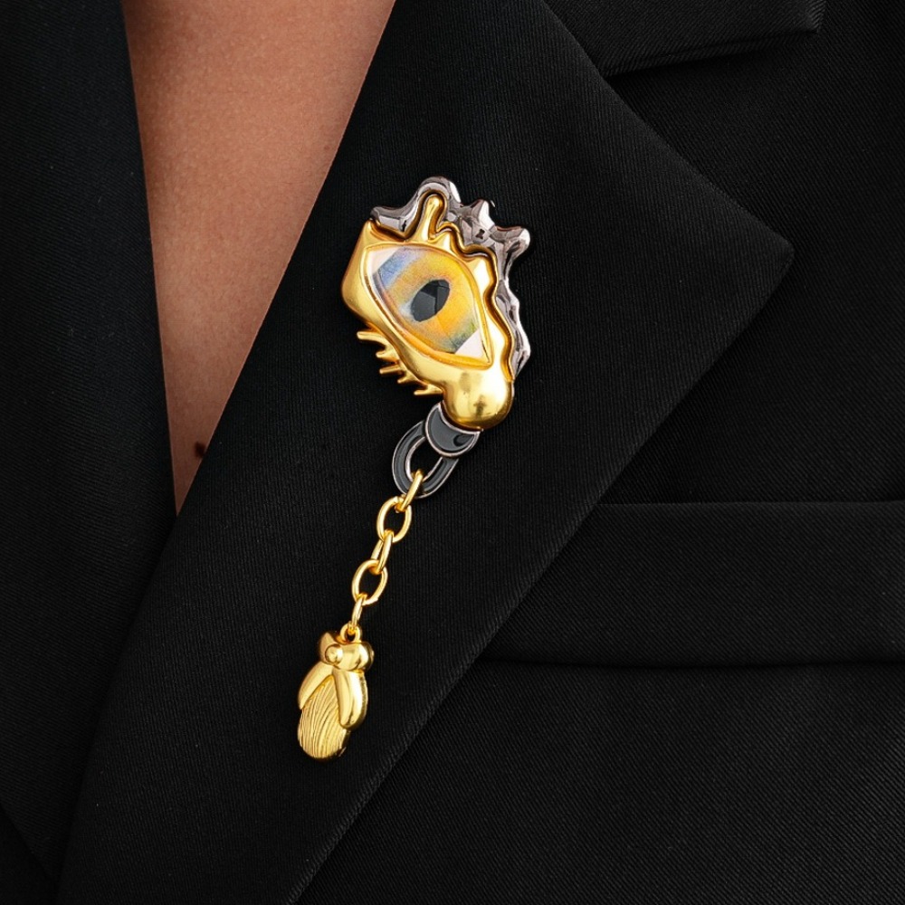 เข็มกลัดโลหะรูปหยดน้ำประดับพู่ - Women'S Accessories And Jewelry บทวิจารณ์และราคา