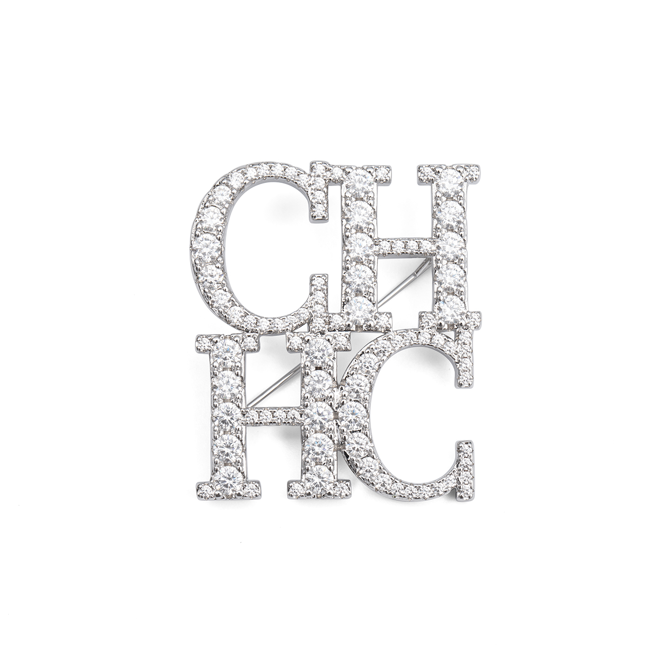เข็มกลัด CH Elegant สีเงิน ประ - Women Accessories Logo บทวิจารณ์และราคา