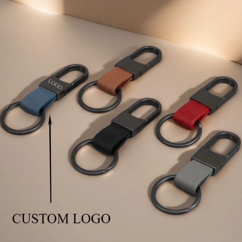 แฟชั่นพวงกุญแจหนังโลโก้ที่กําห - Women Accessories Logo บทวิจารณ์และราคา