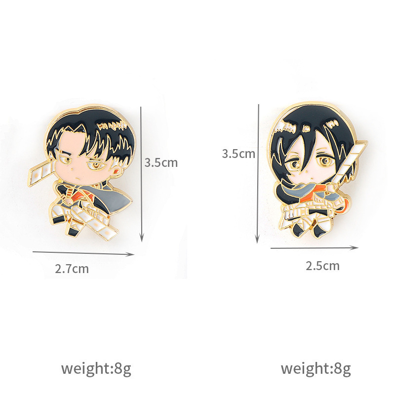 เข็มกลัดลาย Attack on Titan สไ - Women Accessories Logo บทวิจารณ์และราคา