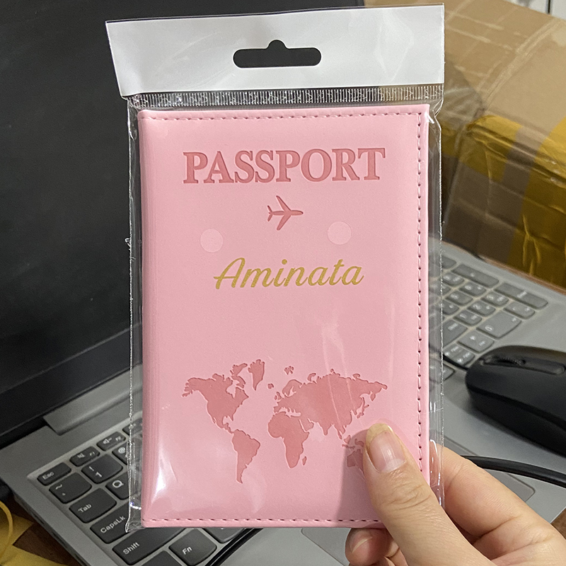 Custom Gold สีชื่อหนังสือเดินท - Women Accessories Business Name บทวิจารณ์และราคา
