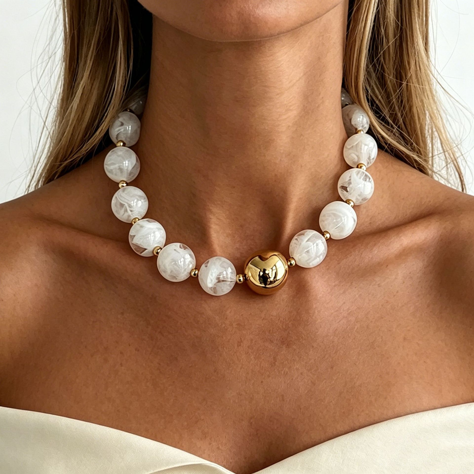 เครื่องประดับแฟชั่น สร้อยคอลูก - Women Accessories Temu บทวิจารณ์และราคา