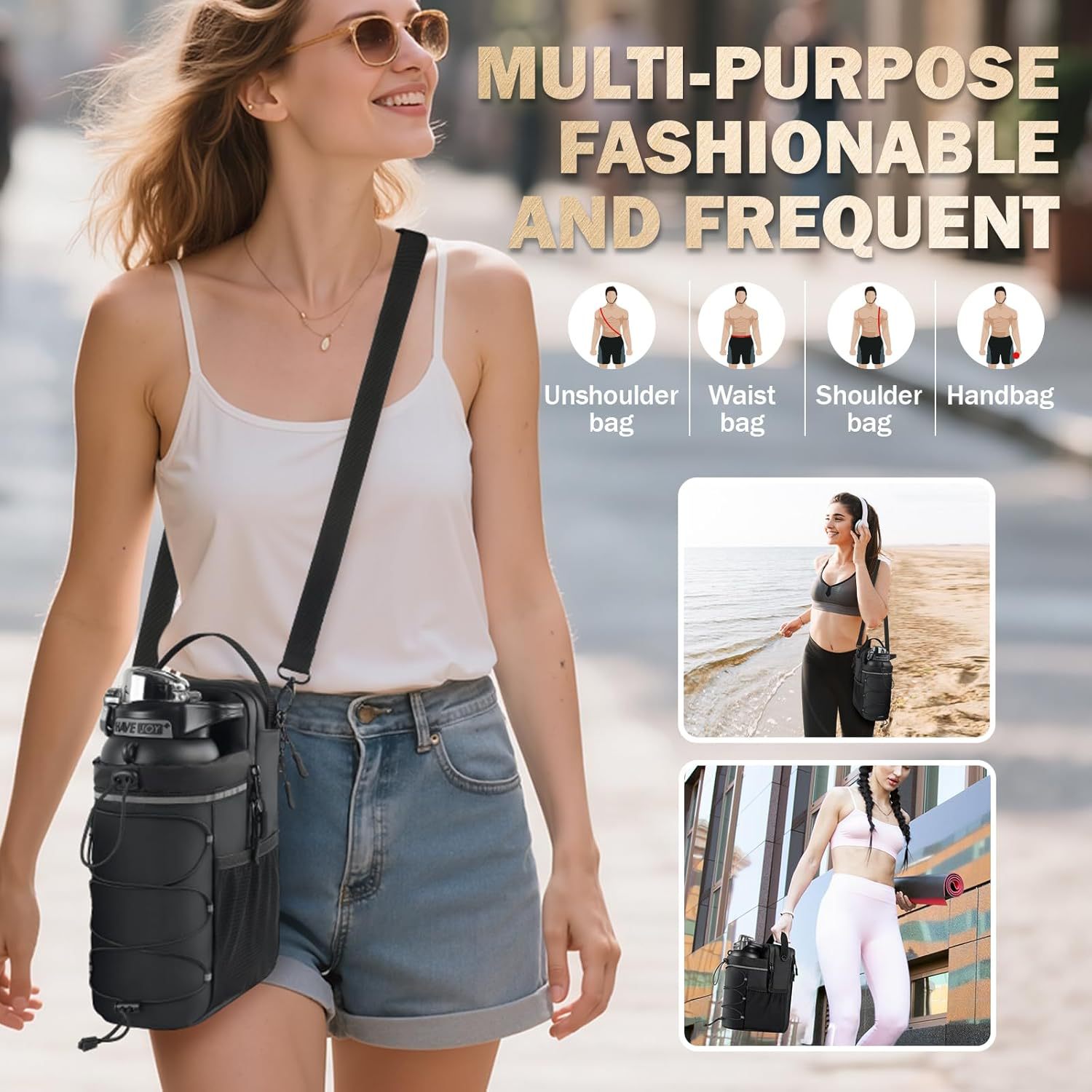 กระเป๋าคาดลำตัวแบบแม่เหล็กสำหร - Women'S Exercise Accessories บทวิจารณ์และราคา